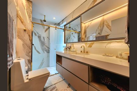 Apartamento à venda com 134m², 2 quartos e 2 vagasBanheiro da Suíte 2