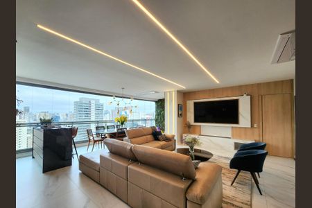 Sala de apartamento à venda com 2 quartos, 134m² em Vila Nova Conceição, São Paulo