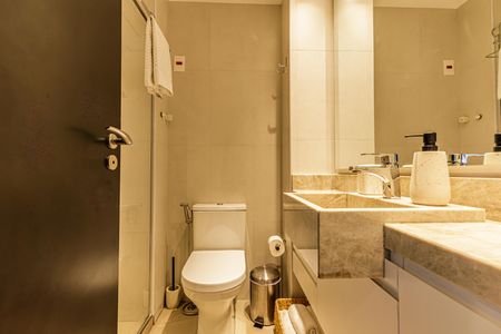 Apartamento para alugar com 26m², 1 quarto e 1 vaga Apartamento para alugar com 26m², 1 quarto e 1 vagaBanheiro