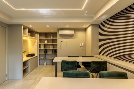 Apartamento para alugar com 26m², 1 quarto e 1 vaga Apartamento para alugar com 26m², 1 quarto e 1 vagaCoworking