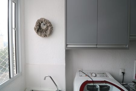 Área de Serviço de apartamento para alugar com 2 quartos, 35m² em Jardim Imperador (zona Leste), São Paulo
