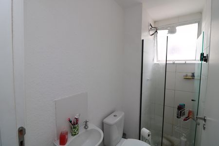 Banheiro Social de apartamento para alugar com 2 quartos, 35m² em Jardim Imperador (zona Leste), São Paulo
