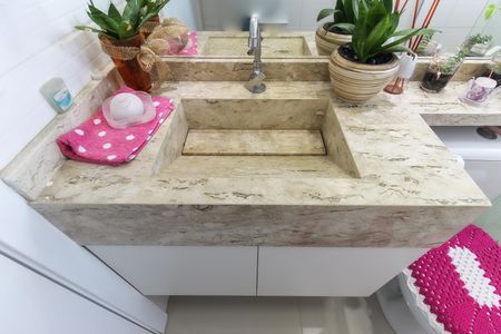 Apartamento para alugar com 47m², 2 quartos e 1 vaga Apartamento para alugar com 47m², 2 quartos e 1 vagaBanheiro