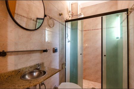 Banheiro de kitnet/studio para alugar com 1 quarto, 30m² em Jardim Cidade Pirituba, São Paulo