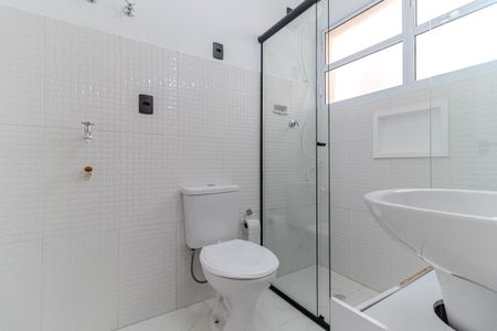 Banheiro Social de apartamento para alugar com 1 quarto, 48m² em Santa Cecilia, São Paulo