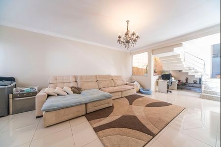 Sala de casa à venda com 3 quartos, 180m² em Campestre, Santo André