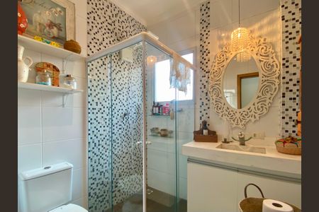 Apartamento à venda com 135m², 3 quartos e sem vaga Apartamento à venda com 135m², 3 quartos e sem vagaBanheiro da Suíte