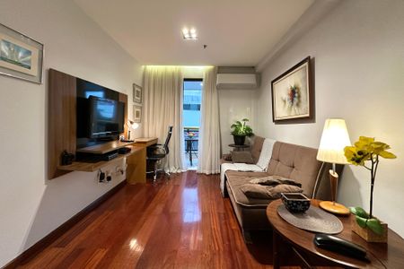 Sala de apartamento para alugar com 1 quarto, 50m² em Ipanema, Rio de Janeiro
