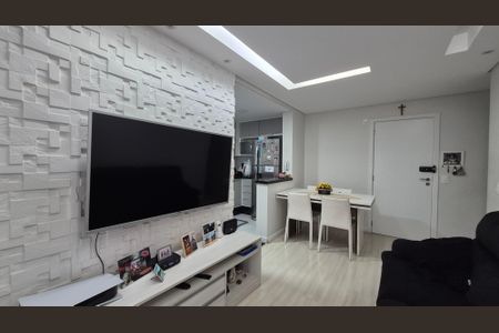 Sala de apartamento à venda com 2 quartos, 59m² em Parque das Nações, Santo André