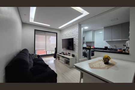 Sala de apartamento à venda com 2 quartos, 59m² em Parque das Nações, Santo André