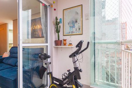 Apartamento à venda com 52m², 2 quartos e 1 vagaVaranda