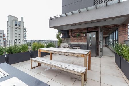 Área comum - Churrasqueira de apartamento para alugar com 2 quartos, 75m² em Indianópolis, São Paulo