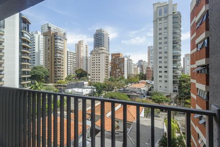 Vista de apartamento para alugar com 2 quartos, 75m² em Indianópolis, São Paulo