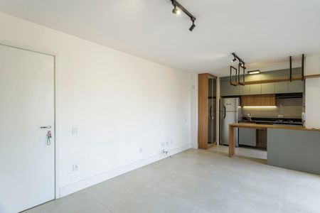 Sala de apartamento para alugar com 2 quartos, 75m² em Indianópolis, São Paulo
