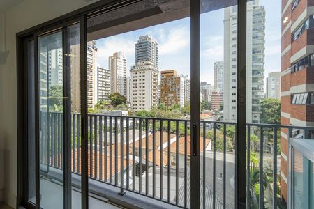 Vista de apartamento para alugar com 2 quartos, 75m² em Indianópolis, São Paulo