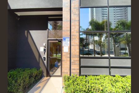 Apartamento para alugar com 29m², 1 quarto e sem vaga Apartamento para alugar com 29m², 1 quarto e sem vagaFachada + Plaquinha