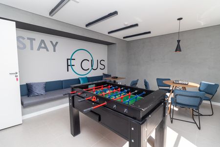 Apartamento à venda com 28m², 1 quarto e sem vagaÁrea comum - Salão de Jogos