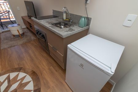 Apartamento à venda com 28m², 1 quarto e sem vagaCozinha