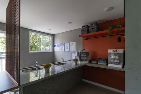 Apartamento para alugar com 28m², 1 quarto e sem vagaLavanderia