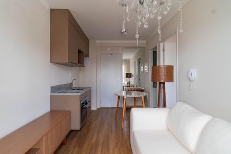 Sala de apartamento para alugar com 1 quarto, 28m² em Vila Romana, São Paulo