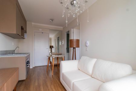 Sala de apartamento para alugar com 1 quarto, 28m² em Vila Romana, São Paulo