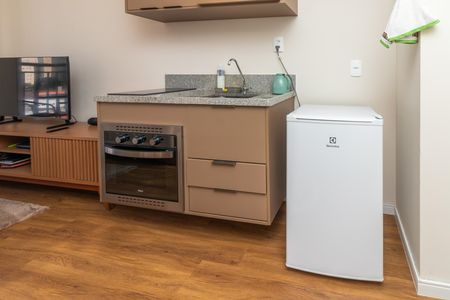 Apartamento à venda com 28m², 1 quarto e sem vagaCozinha