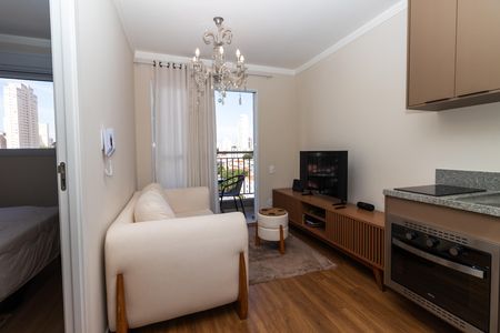Sala de apartamento para alugar com 1 quarto, 28m² em Vila Romana, São Paulo