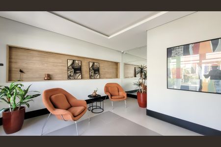 Apartamento para alugar com 42m², 1 quarto e 1 vagaHall social