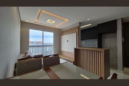 Sala de apartamento para alugar com 2 quartos, 54m² em Utinga, Santo André
