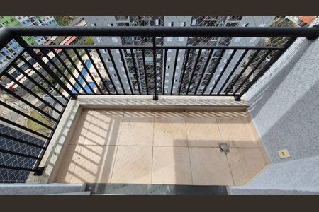 Varanda da Sala de apartamento para alugar com 2 quartos, 54m² em Utinga, Santo André