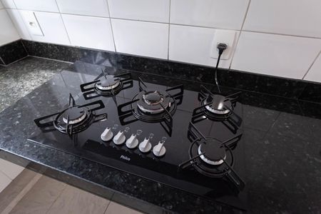 Cozinha de apartamento à venda com 3 quartos, 83m² em Paquetá, Belo Horizonte