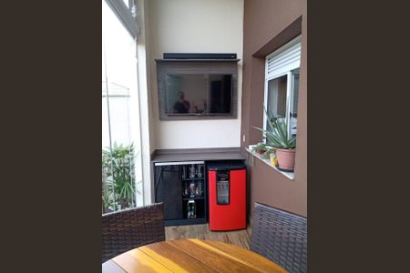 Área Gourmet de apartamento à venda com 2 quartos, 94m² em Vila Curuçá, Santo André