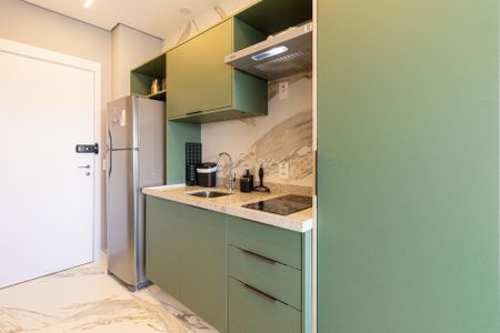 Studio para alugar com 30m², 1 quarto e sem vagaCozinha