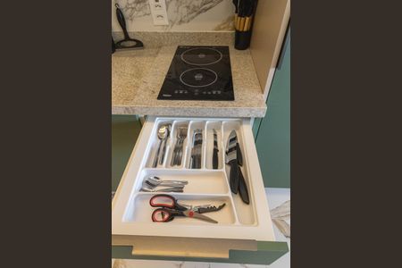 Studio para alugar com 30m², 1 quarto e sem vagaCozinha