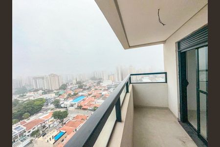 Varanda do Quarto 1 de apartamento para alugar com 3 quartos, 125m² em Vila Santa Teresa, Santo André