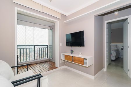 Sala de apartamento para alugar com 1 quarto, 50m² em Vila Andrade, São Paulo