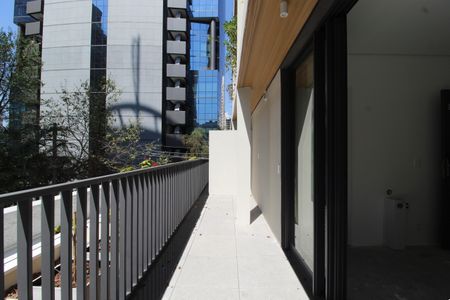 Studio à venda com 44m², 1 quarto e sem vagaVaranda