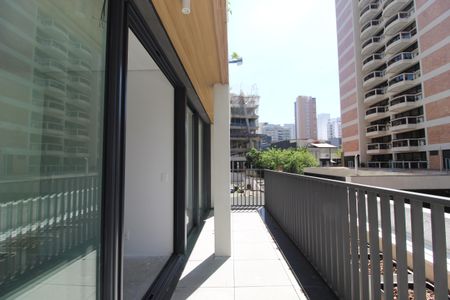 Studio à venda com 44m², 1 quarto e sem vagaVaranda
