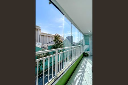 Varanda da Sala de apartamento à venda com 2 quartos, 49m² em Brás, São Paulo