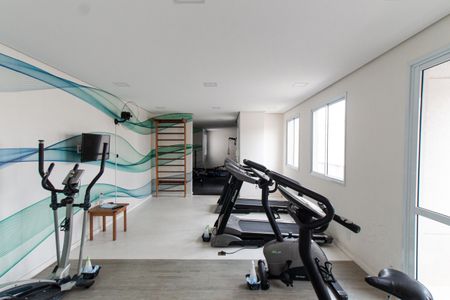 Apartamento à venda com 44m², 2 quartos e 1 vaga Apartamento à venda com 44m², 2 quartos e 1 vagaÁrea comum - Academia