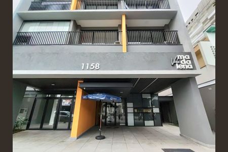 Studio à venda com 28m², 1 quarto e sem vagaFachada