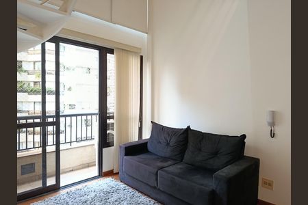 Sala de apartamento para alugar com 1 quarto, 45m² em Jardim Paulista, São Paulo