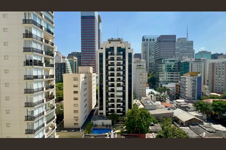 Sacada de apartamento à venda com 3 quartos, 105m² em Cerqueira César, São Paulo