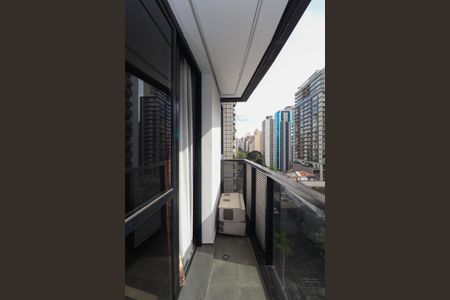 Varanda de kitnet/studio à venda com 1 quarto, 25m² em Jardins, São Paulo