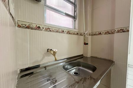 Cozinha de kitnet/studio à venda com 1 quarto, 27m² em Centro, Rio de Janeiro