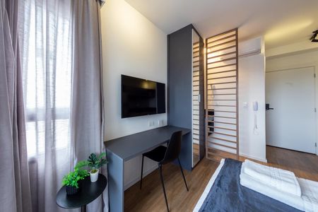 Studio para alugar com 27m², 1 quarto e sem vaga