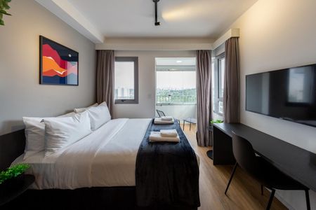 Studio para alugar com 27m², 1 quarto e sem vaga