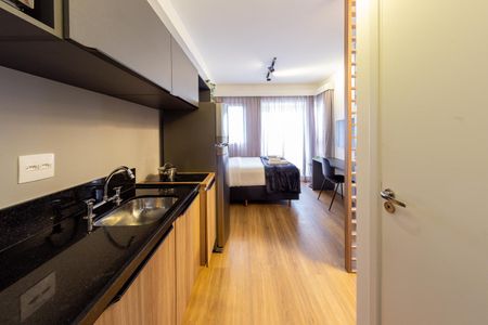 Studio para alugar com 27m², 1 quarto e sem vaga