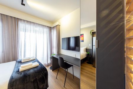 Studio para alugar com 27m², 1 quarto e sem vaga