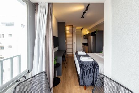 Studio para alugar com 27m², 1 quarto e sem vaga